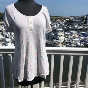 Wildfox Sea Shell Tee XS Seashell T-Shirt